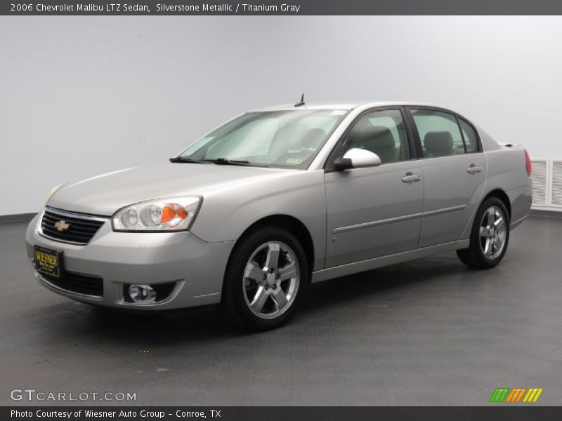 Silverstone Metallic / Titanium Gray 2006 Chevrolet Malibu LTZ Sedan