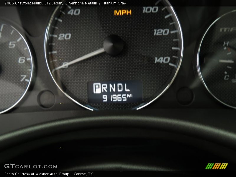 Silverstone Metallic / Titanium Gray 2006 Chevrolet Malibu LTZ Sedan