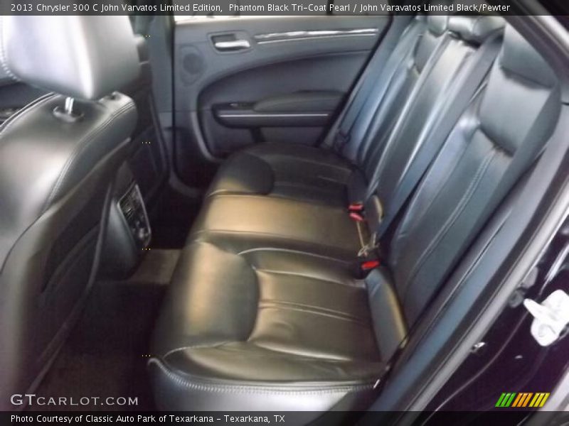 Phantom Black Tri-Coat Pearl / John Varavatos Limited Black/Pewter 2013 Chrysler 300 C John Varvatos Limited Edition