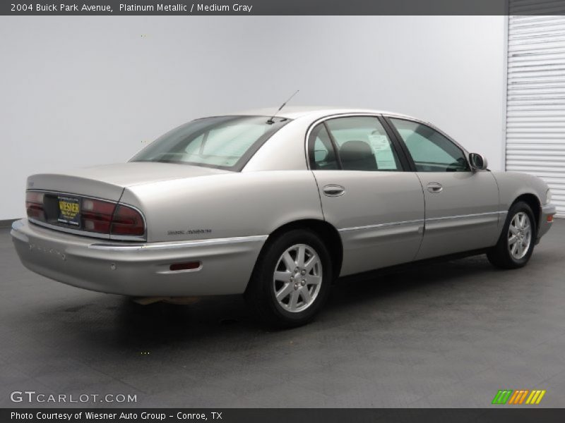 Platinum Metallic / Medium Gray 2004 Buick Park Avenue