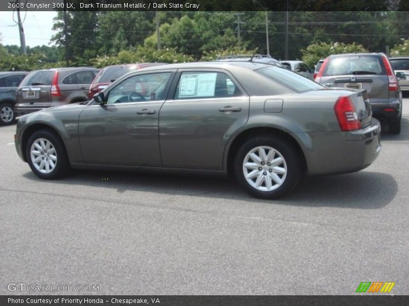 Dark Titanium Metallic / Dark Slate Gray 2008 Chrysler 300 LX