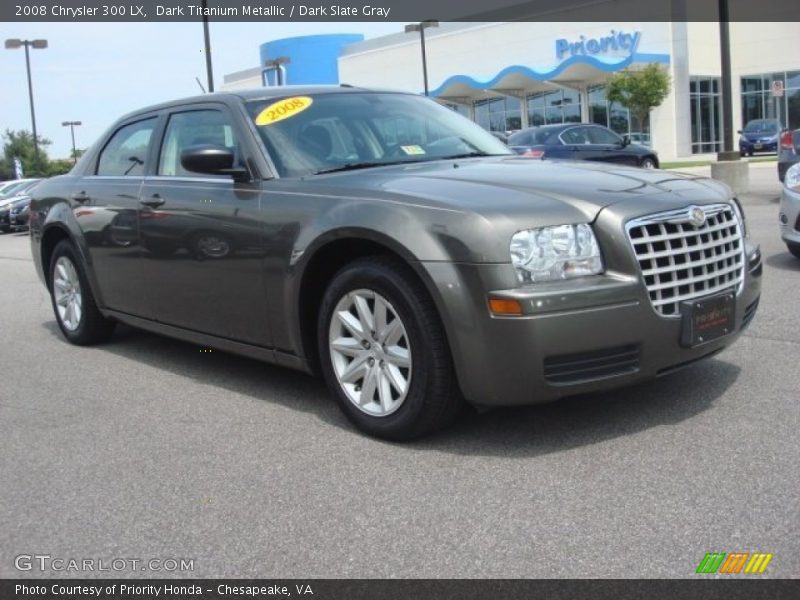 Dark Titanium Metallic / Dark Slate Gray 2008 Chrysler 300 LX