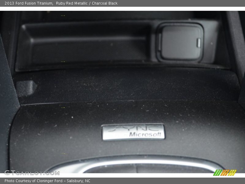 Ruby Red Metallic / Charcoal Black 2013 Ford Fusion Titanium