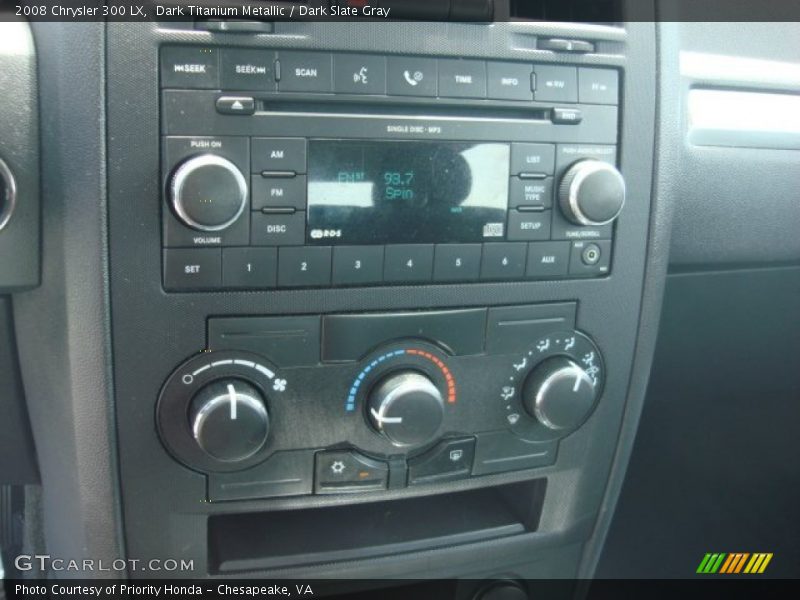 Dark Titanium Metallic / Dark Slate Gray 2008 Chrysler 300 LX