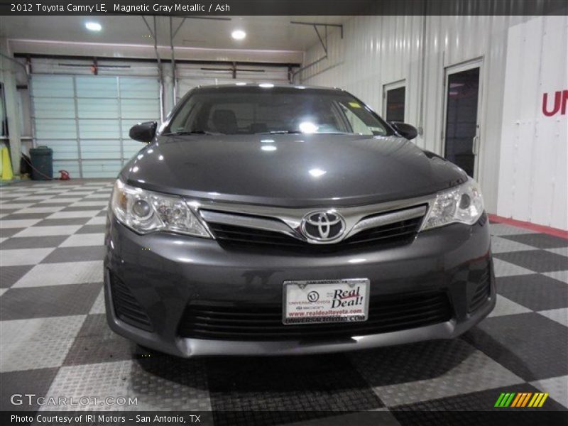 Magnetic Gray Metallic / Ash 2012 Toyota Camry LE