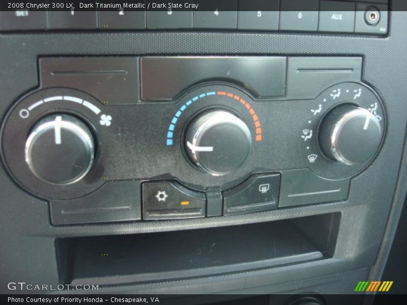 Dark Titanium Metallic / Dark Slate Gray 2008 Chrysler 300 LX