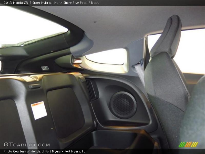 North Shore Blue Pearl / Black 2013 Honda CR-Z Sport Hybrid