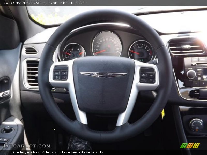 Tungsten Metallic / Black 2013 Chrysler 200 S Sedan