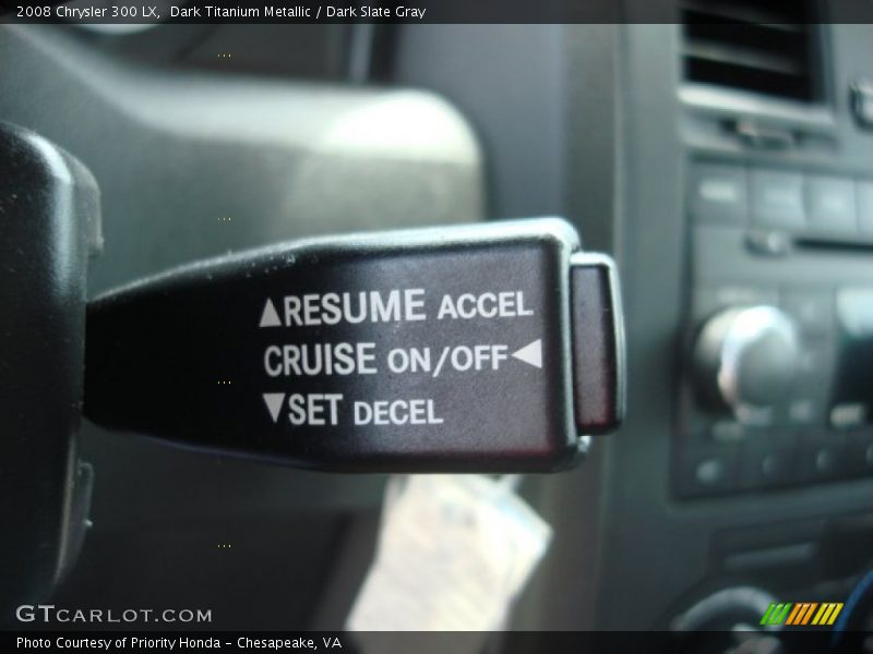Dark Titanium Metallic / Dark Slate Gray 2008 Chrysler 300 LX