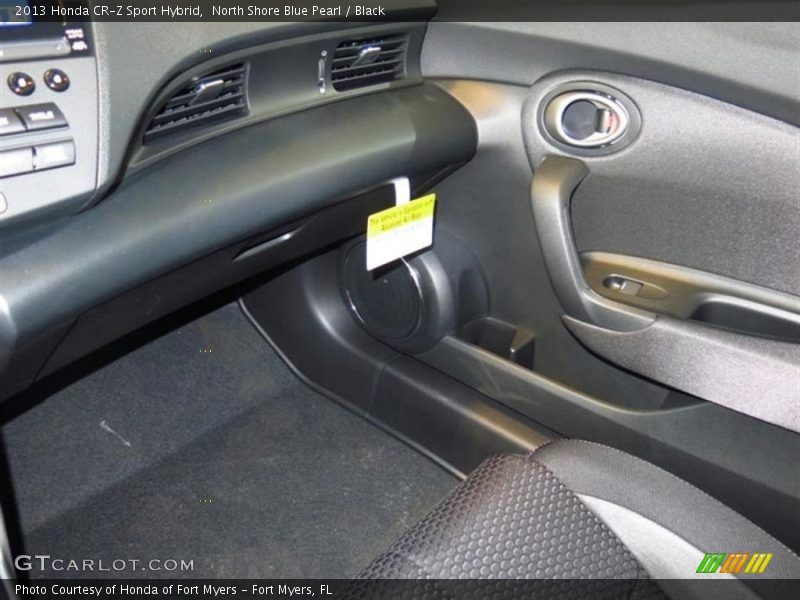 North Shore Blue Pearl / Black 2013 Honda CR-Z Sport Hybrid