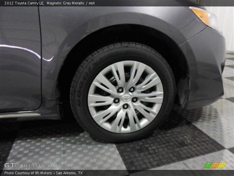 Magnetic Gray Metallic / Ash 2012 Toyota Camry LE