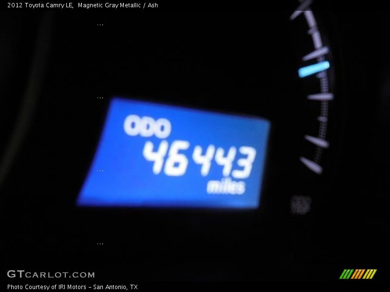 Magnetic Gray Metallic / Ash 2012 Toyota Camry LE