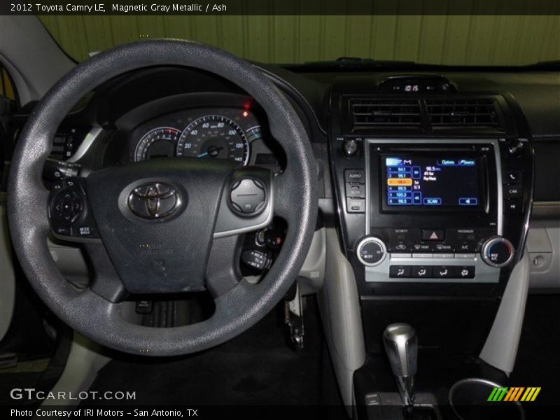 Magnetic Gray Metallic / Ash 2012 Toyota Camry LE