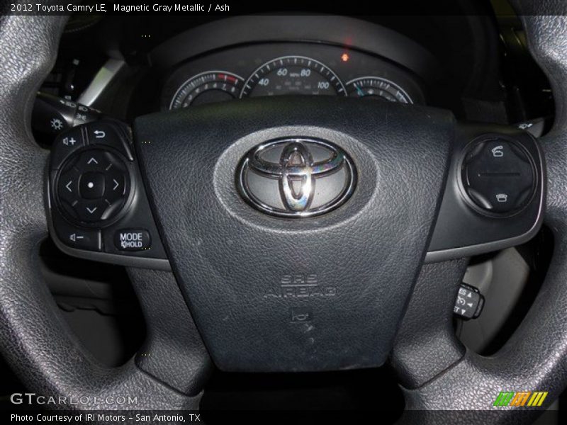 Magnetic Gray Metallic / Ash 2012 Toyota Camry LE