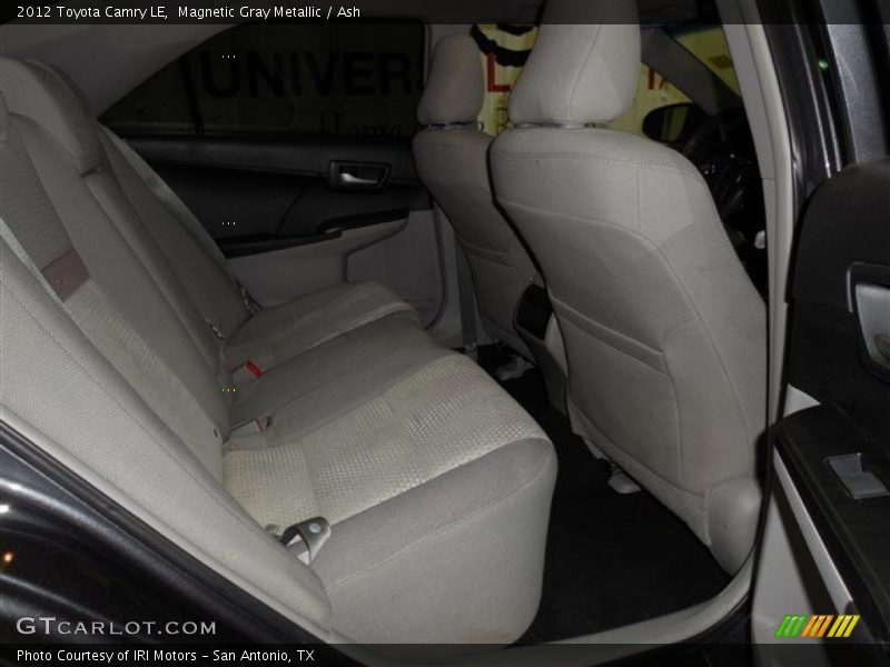 Magnetic Gray Metallic / Ash 2012 Toyota Camry LE