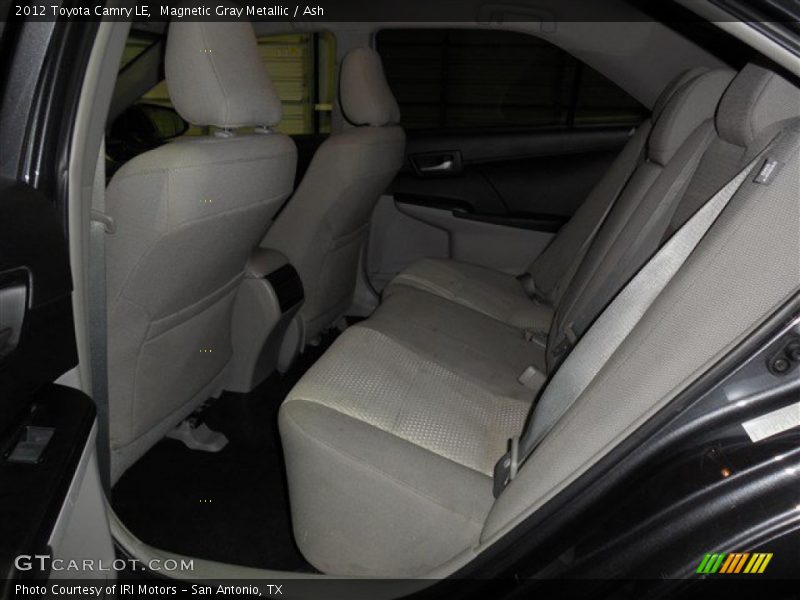 Magnetic Gray Metallic / Ash 2012 Toyota Camry LE