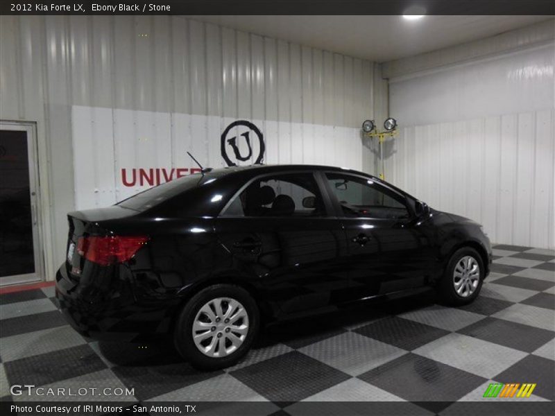Ebony Black / Stone 2012 Kia Forte LX