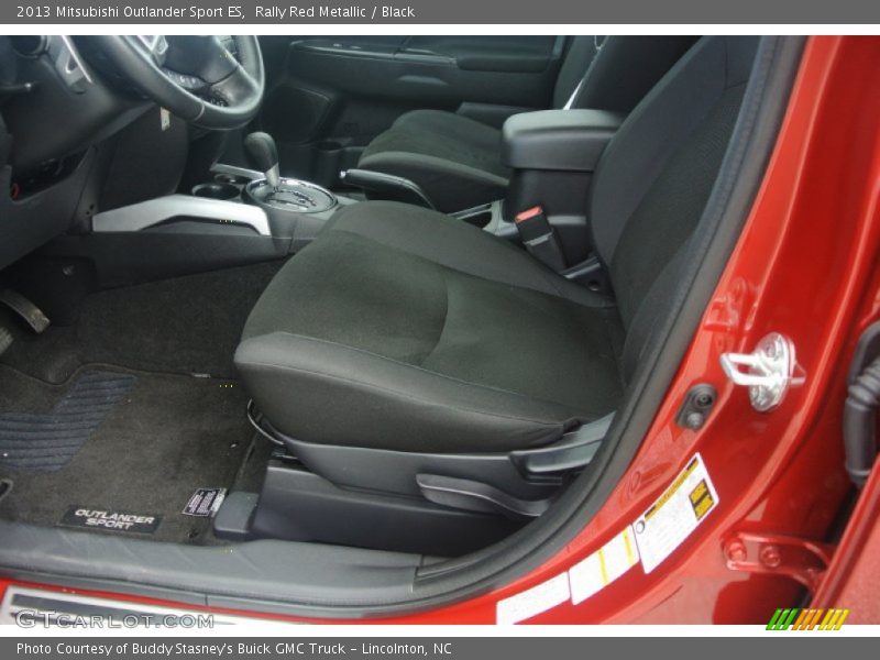 Front Seat of 2013 Outlander Sport ES