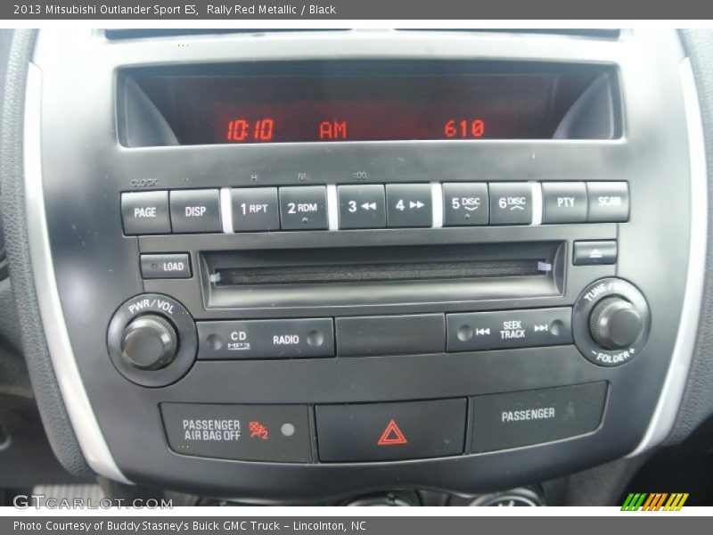 Controls of 2013 Outlander Sport ES