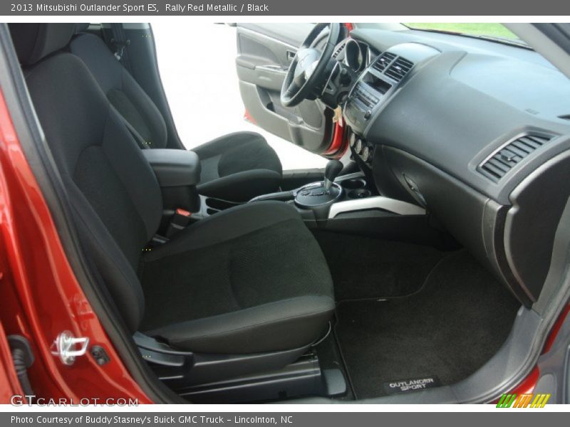 Rally Red Metallic / Black 2013 Mitsubishi Outlander Sport ES
