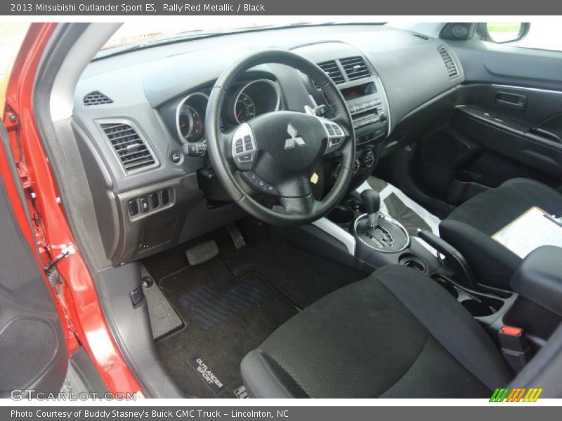 2013 Outlander Sport ES Black Interior