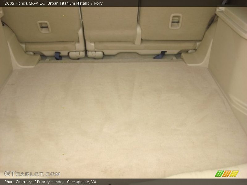 Urban Titanium Metallic / Ivory 2009 Honda CR-V LX