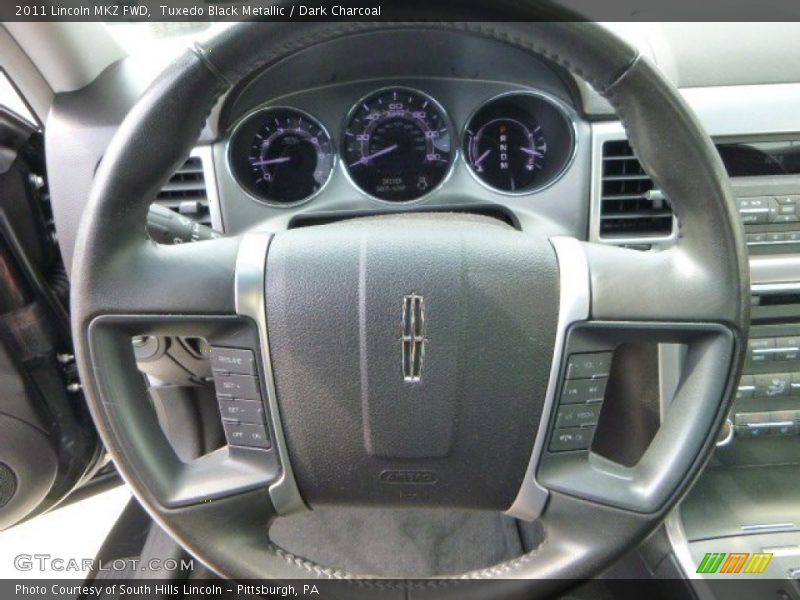 Tuxedo Black Metallic / Dark Charcoal 2011 Lincoln MKZ FWD