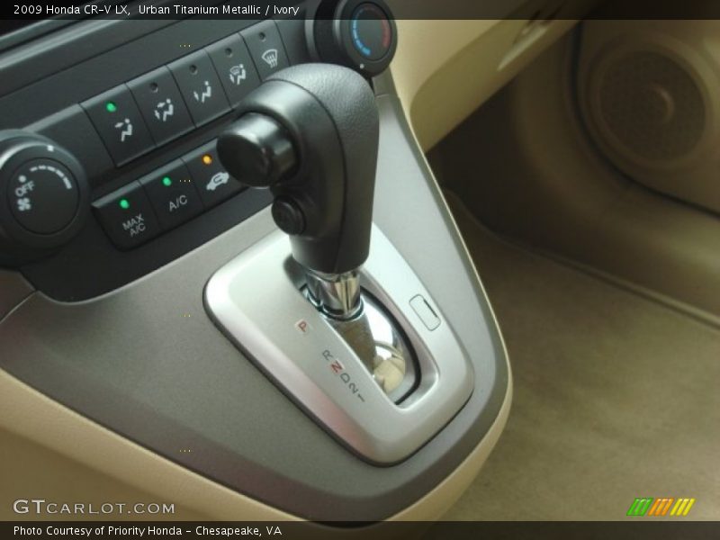 Urban Titanium Metallic / Ivory 2009 Honda CR-V LX