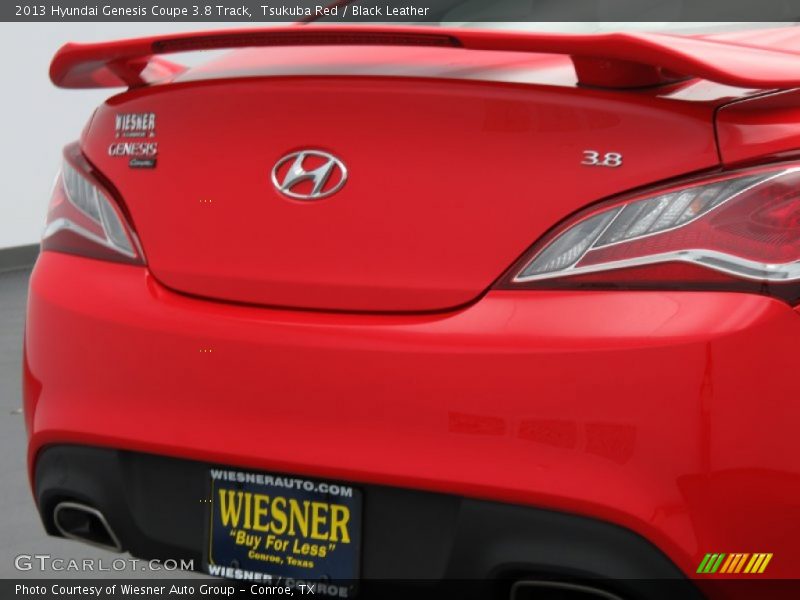 Tsukuba Red / Black Leather 2013 Hyundai Genesis Coupe 3.8 Track
