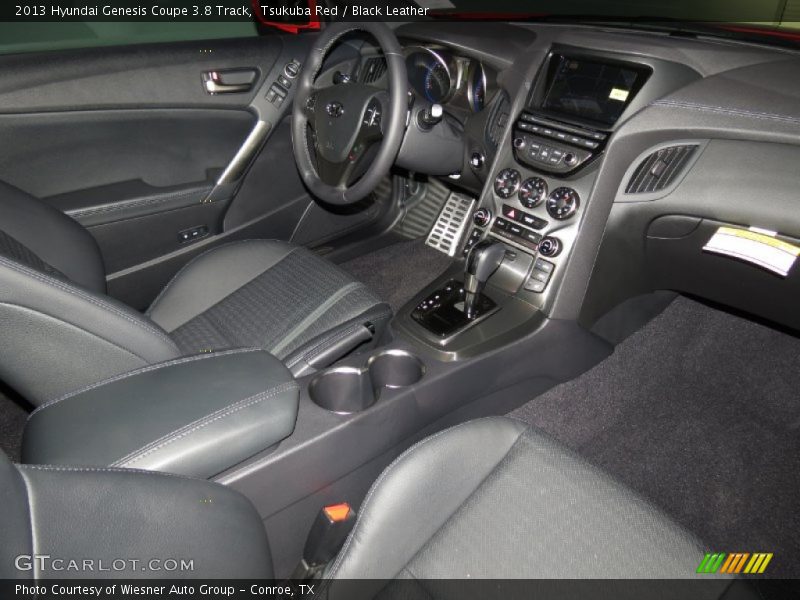 Tsukuba Red / Black Leather 2013 Hyundai Genesis Coupe 3.8 Track
