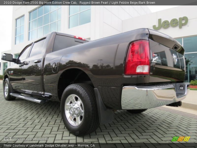 Rugged Brown Pearl / Light Pebble Beige/Bark Brown 2010 Dodge Ram 2500 Big Horn Edition Crew Cab