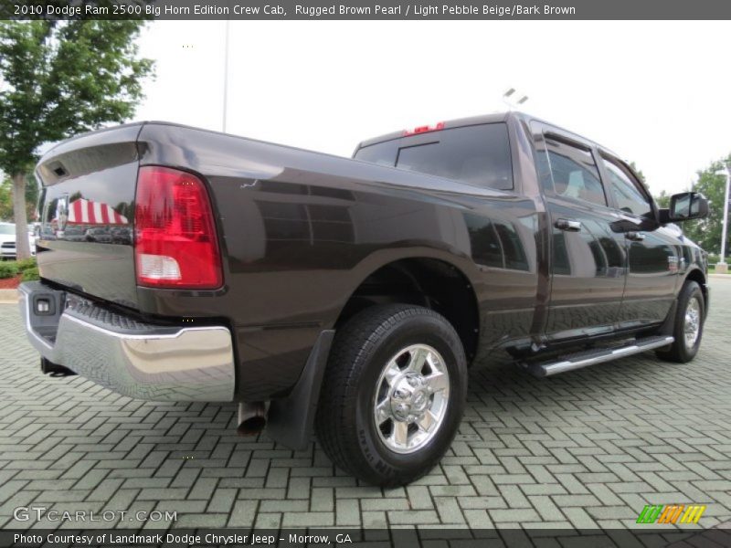 Rugged Brown Pearl / Light Pebble Beige/Bark Brown 2010 Dodge Ram 2500 Big Horn Edition Crew Cab