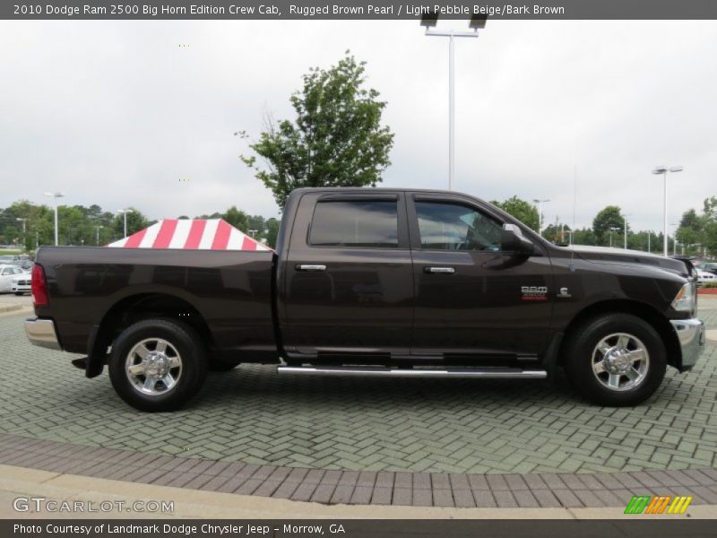 Rugged Brown Pearl / Light Pebble Beige/Bark Brown 2010 Dodge Ram 2500 Big Horn Edition Crew Cab