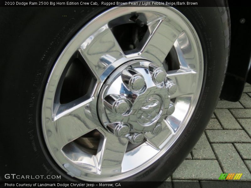 Rugged Brown Pearl / Light Pebble Beige/Bark Brown 2010 Dodge Ram 2500 Big Horn Edition Crew Cab