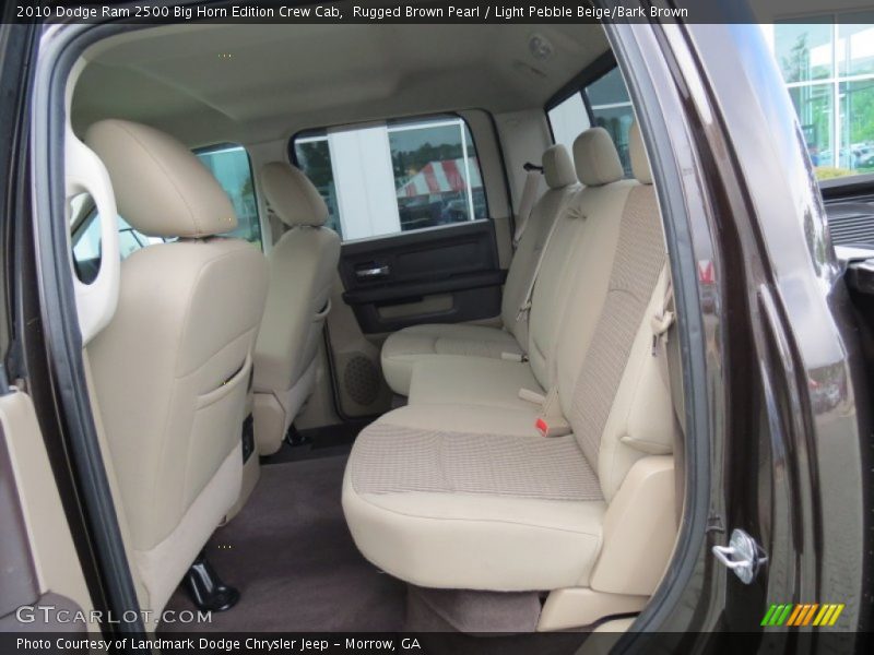 Rugged Brown Pearl / Light Pebble Beige/Bark Brown 2010 Dodge Ram 2500 Big Horn Edition Crew Cab