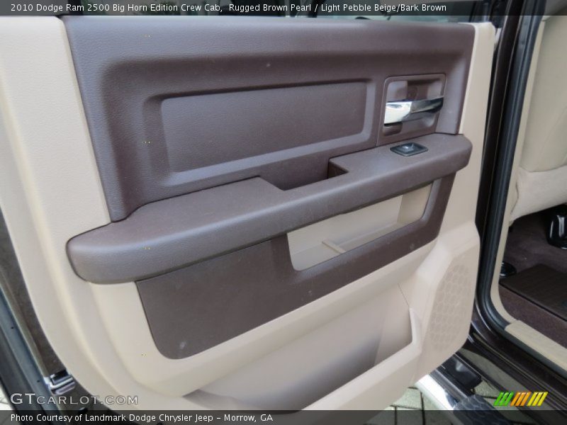 Rugged Brown Pearl / Light Pebble Beige/Bark Brown 2010 Dodge Ram 2500 Big Horn Edition Crew Cab