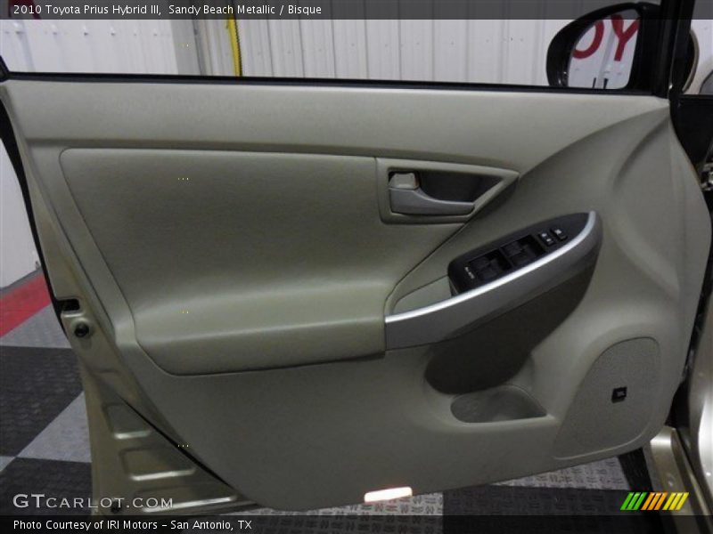 Sandy Beach Metallic / Bisque 2010 Toyota Prius Hybrid III