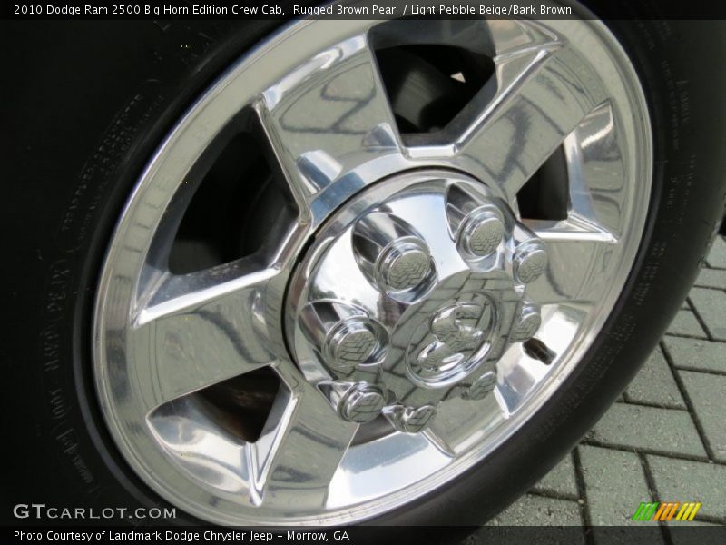 Rugged Brown Pearl / Light Pebble Beige/Bark Brown 2010 Dodge Ram 2500 Big Horn Edition Crew Cab