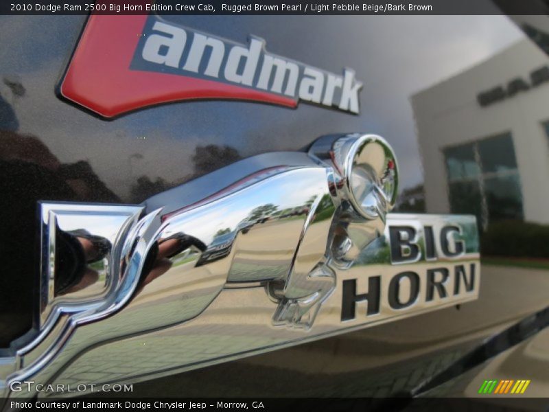 Rugged Brown Pearl / Light Pebble Beige/Bark Brown 2010 Dodge Ram 2500 Big Horn Edition Crew Cab