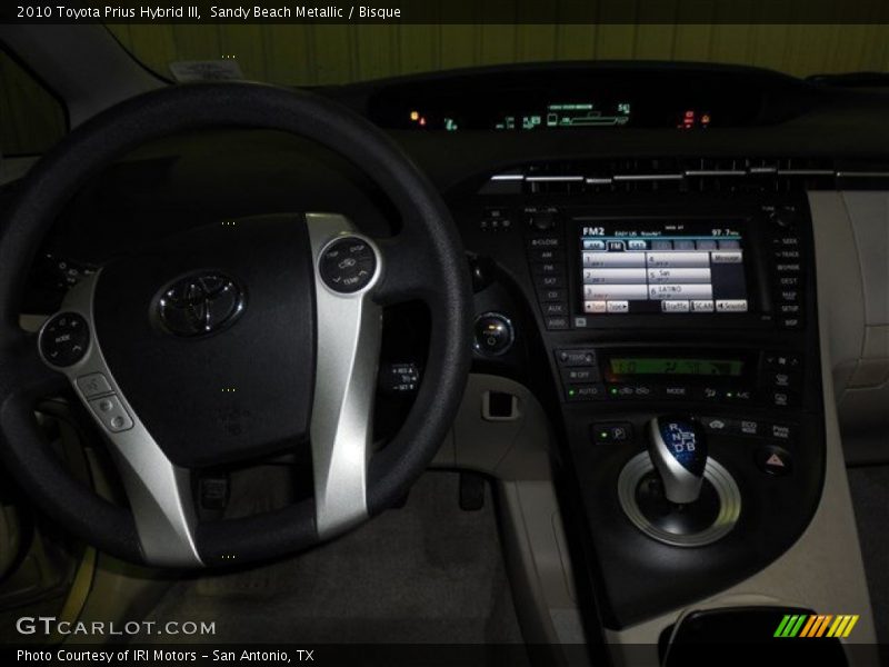 Sandy Beach Metallic / Bisque 2010 Toyota Prius Hybrid III