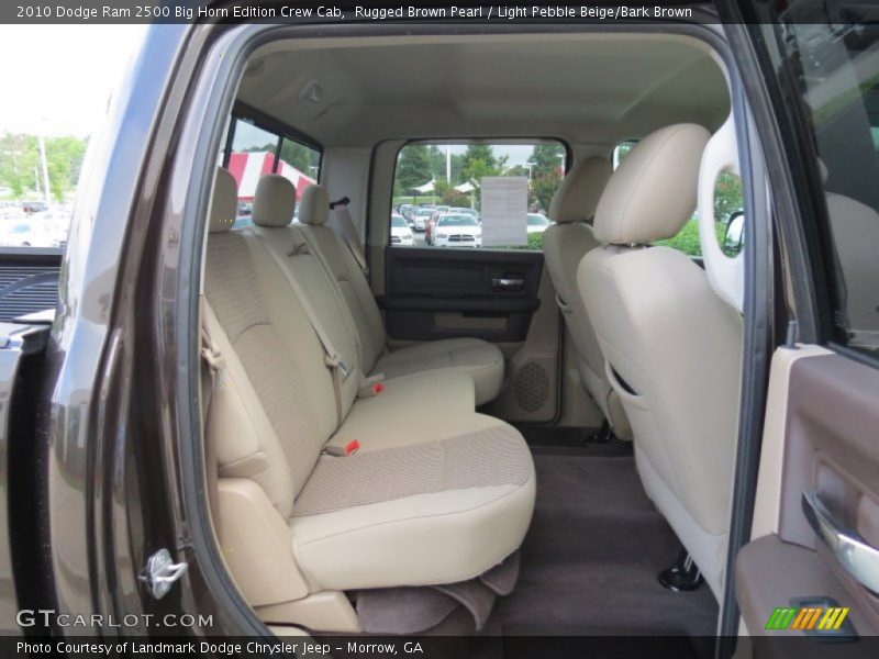Rugged Brown Pearl / Light Pebble Beige/Bark Brown 2010 Dodge Ram 2500 Big Horn Edition Crew Cab