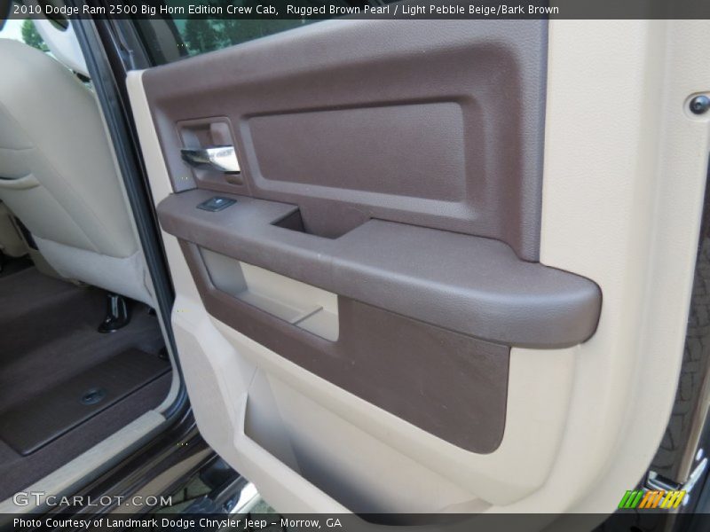 Rugged Brown Pearl / Light Pebble Beige/Bark Brown 2010 Dodge Ram 2500 Big Horn Edition Crew Cab