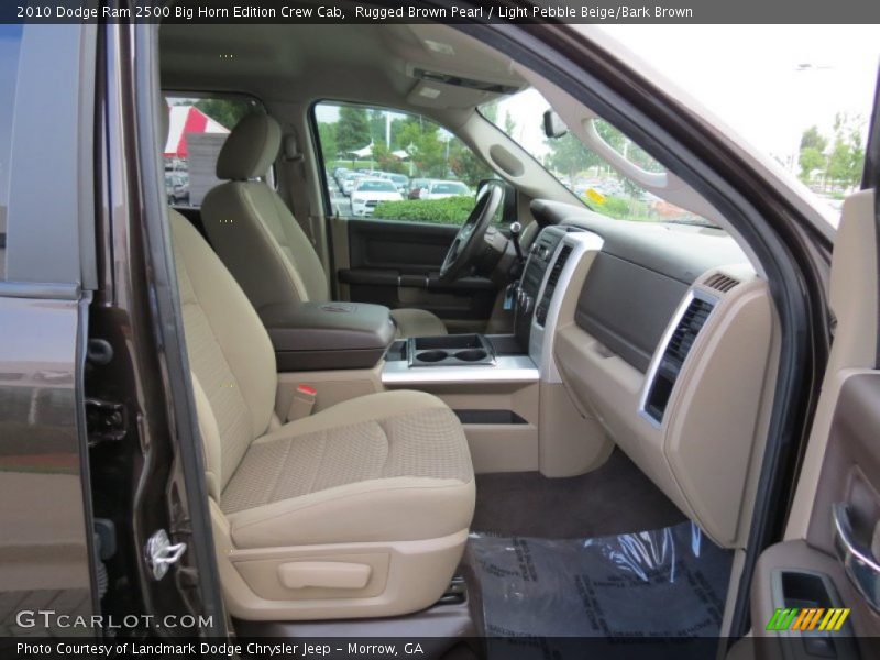 Rugged Brown Pearl / Light Pebble Beige/Bark Brown 2010 Dodge Ram 2500 Big Horn Edition Crew Cab