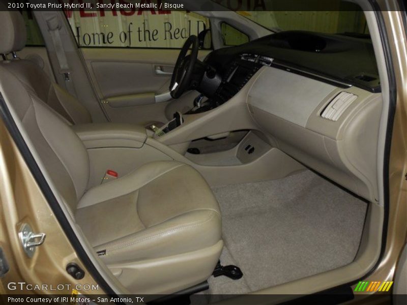 Sandy Beach Metallic / Bisque 2010 Toyota Prius Hybrid III