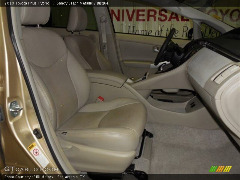 Sandy Beach Metallic / Bisque 2010 Toyota Prius Hybrid III