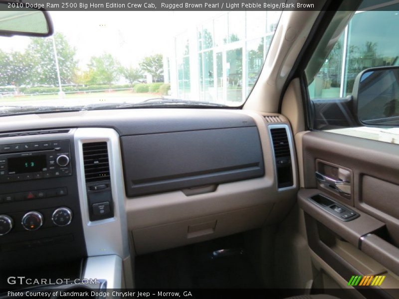 Rugged Brown Pearl / Light Pebble Beige/Bark Brown 2010 Dodge Ram 2500 Big Horn Edition Crew Cab