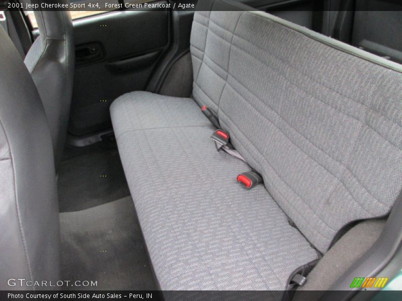 Forest Green Pearlcoat / Agate 2001 Jeep Cherokee Sport 4x4