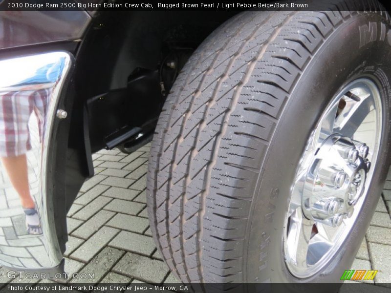 Rugged Brown Pearl / Light Pebble Beige/Bark Brown 2010 Dodge Ram 2500 Big Horn Edition Crew Cab