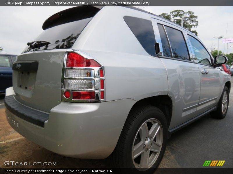 Bright Silver Metallic / Dark Slate Gray/Medium Slate Gray 2009 Jeep Compass Sport