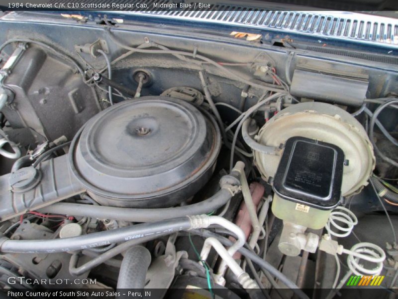 Midnight Blue / Blue 1984 Chevrolet C/K C10 Scottsdale Regular Cab